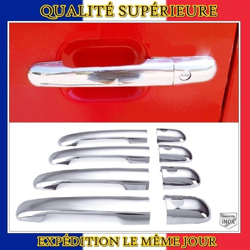 Chrome couvre poignees - chrome,