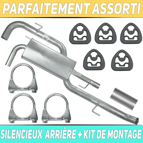 Pot échappement arriere - pot,